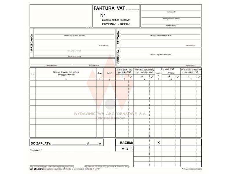 Jak unikać błędów na fakturach