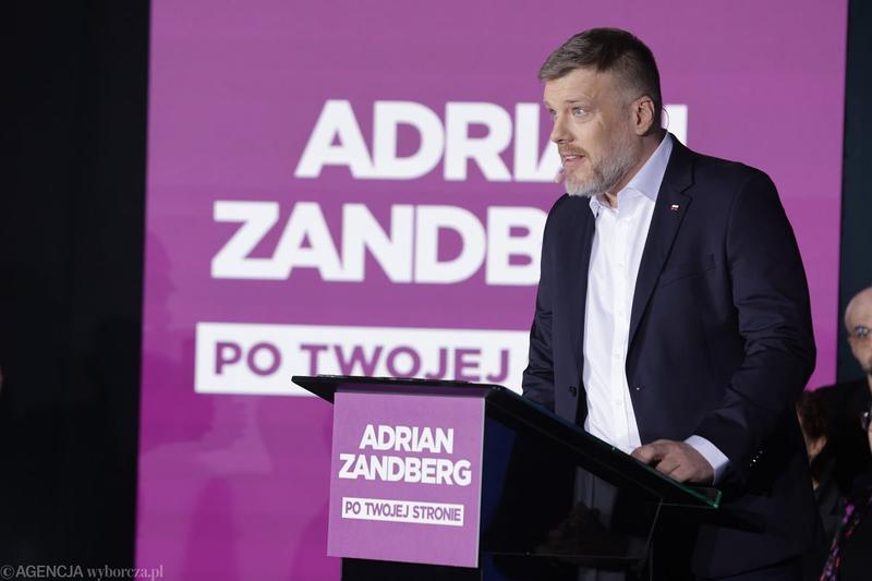 Adrian Zandberg biografia i kariera polityczna