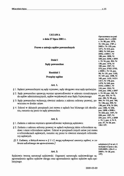 Delegacje sędziów nowe regulacje