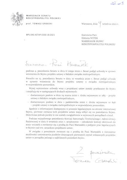 Marszałek senatu