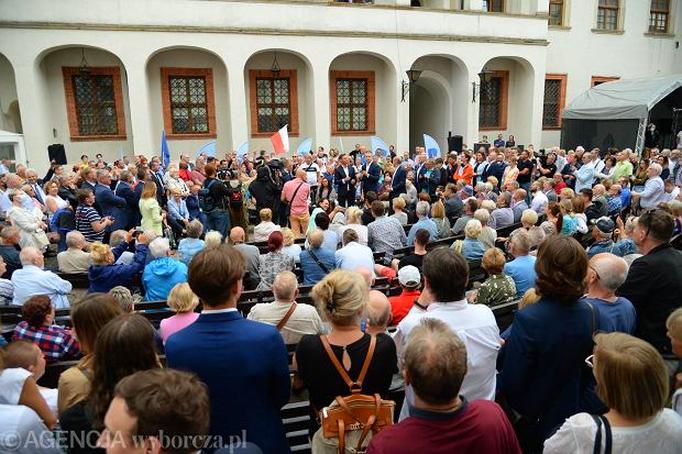 Tusk w Szczecinie
