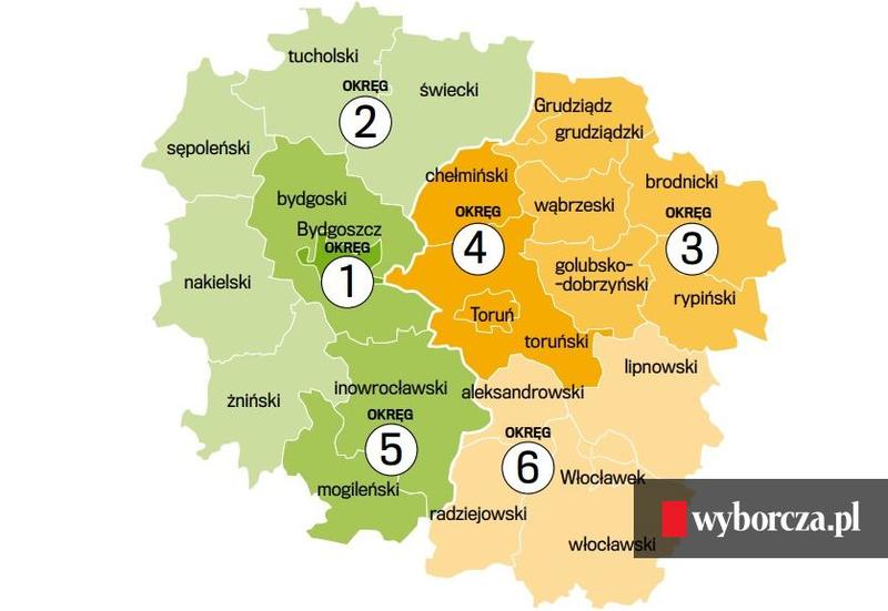 Liczba okręgów wyborczych