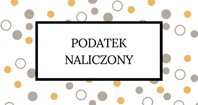 Podatek naliczony